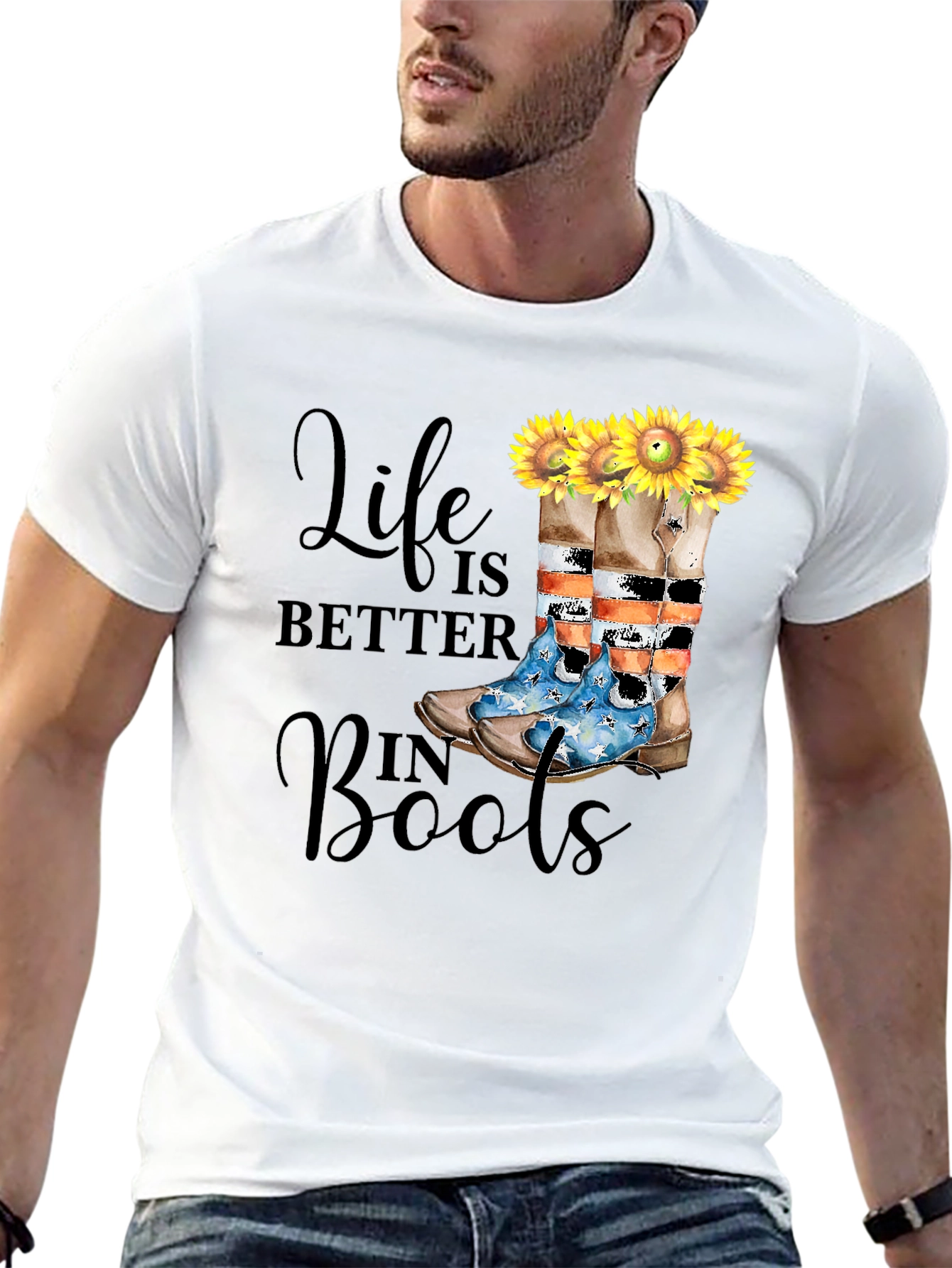 Life is Better in Boots T-Shirt