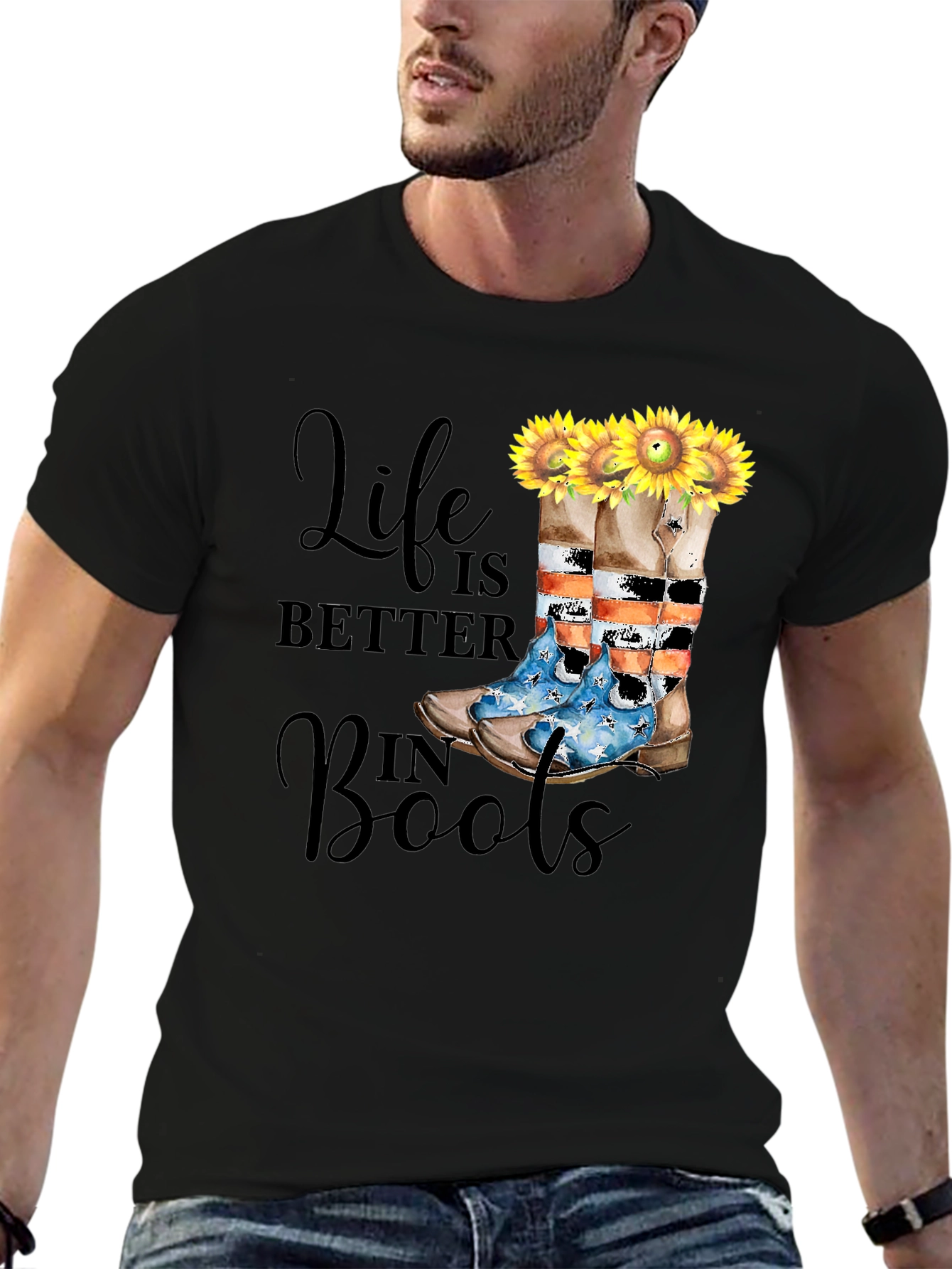 Life is Better in Boots T-Shirt