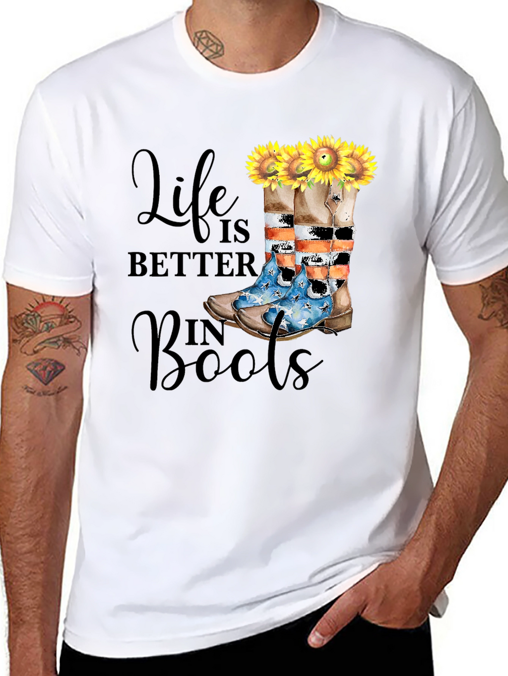 Life is Better in Boots T-Shirt
