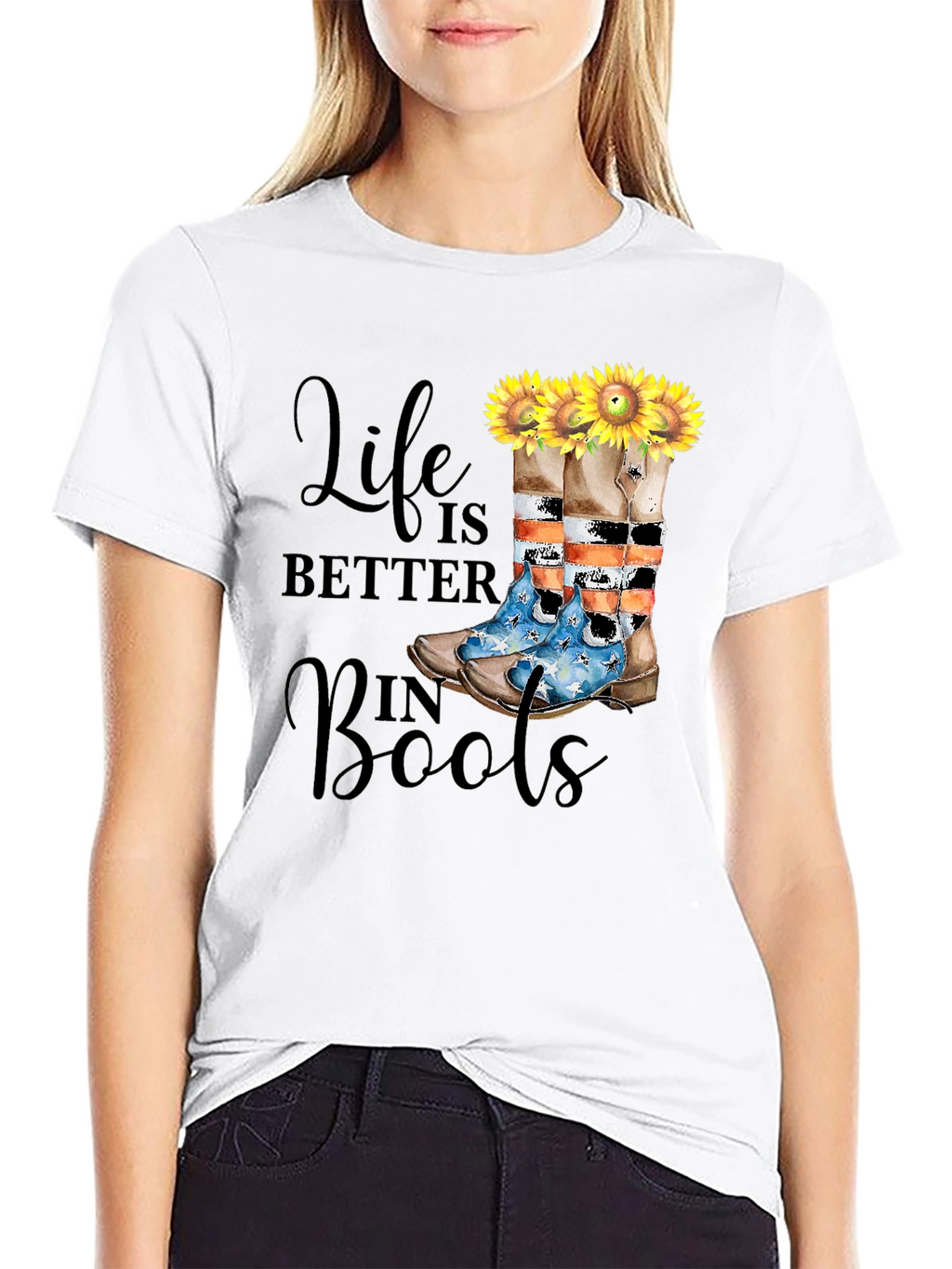Life is Better in Boots T-Shirt