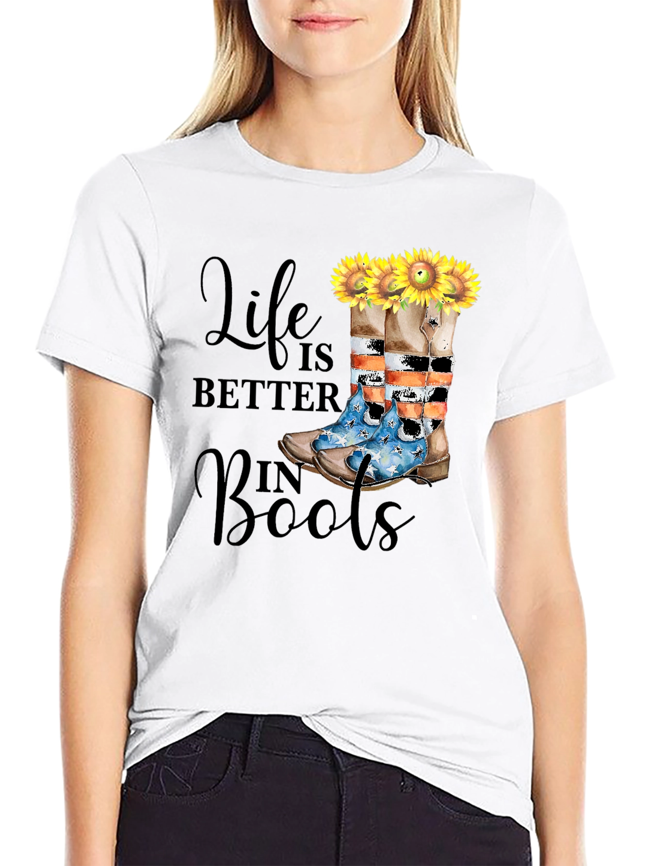 Life is Better in Boots T-Shirt