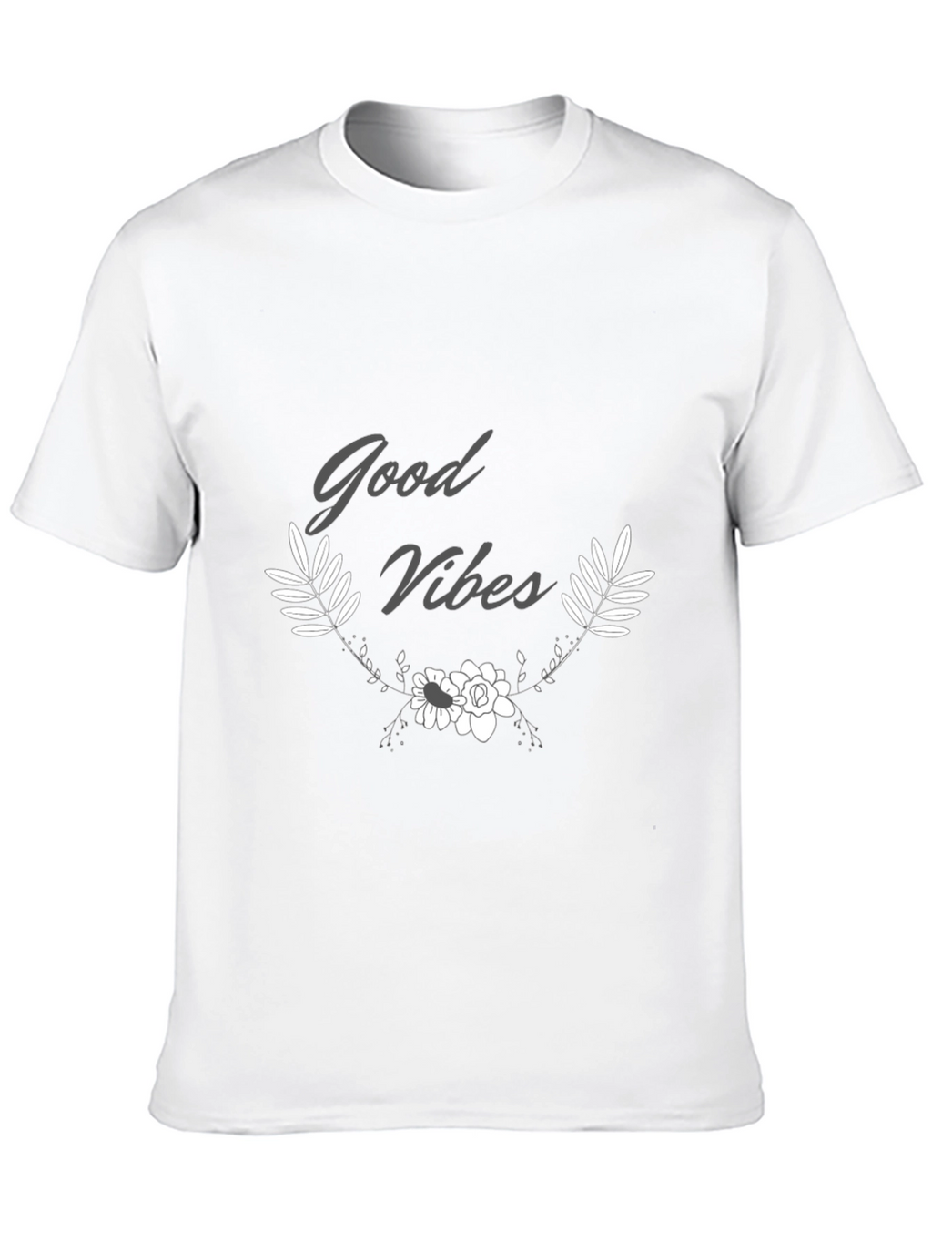 Good Vibes Graphic Tee - Black