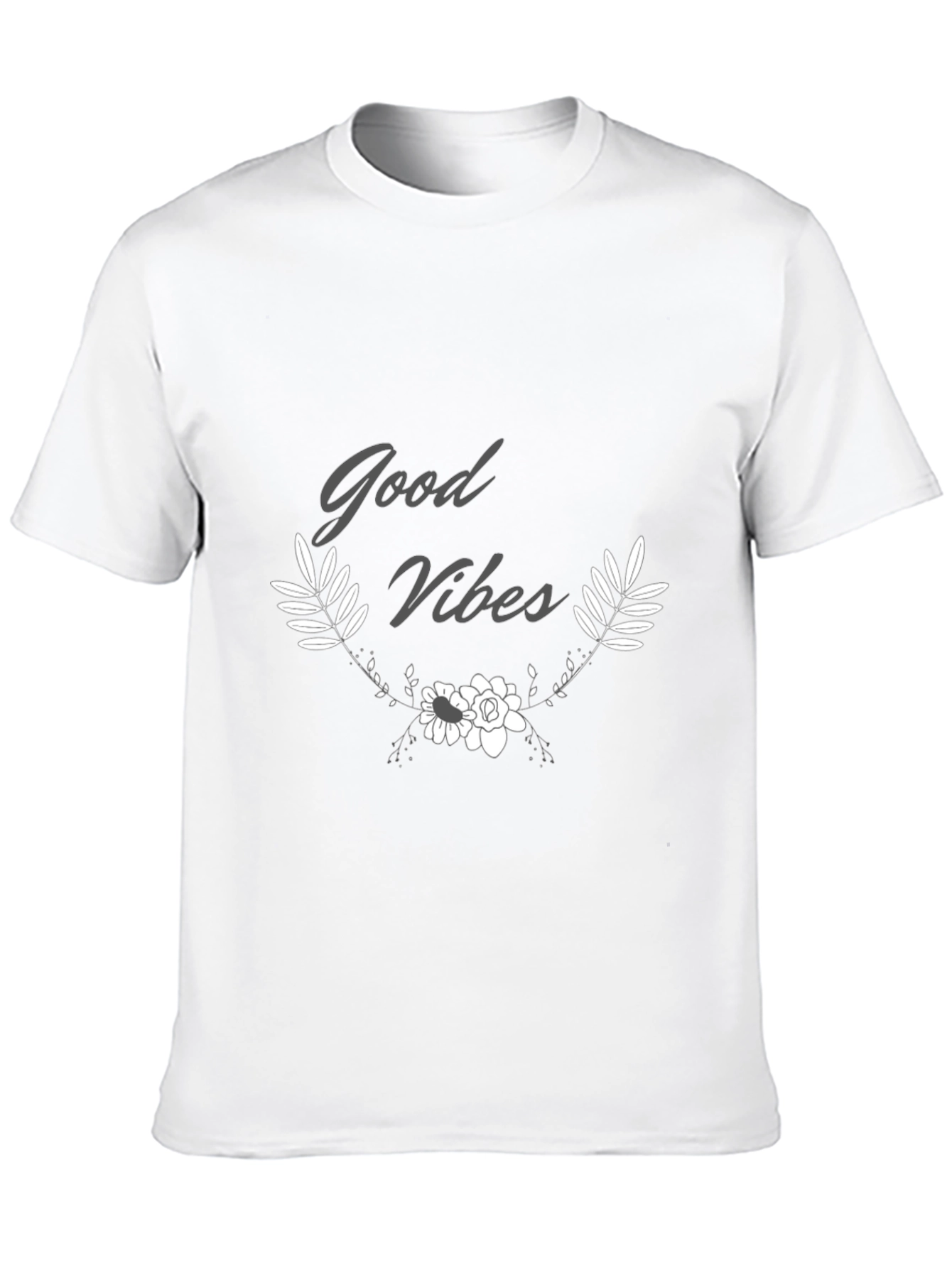 Good Vibes Graphic Tee - Black