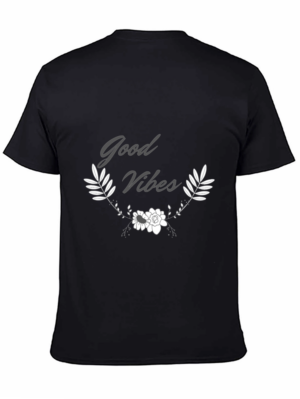 Good Vibes Graphic Tee - Black