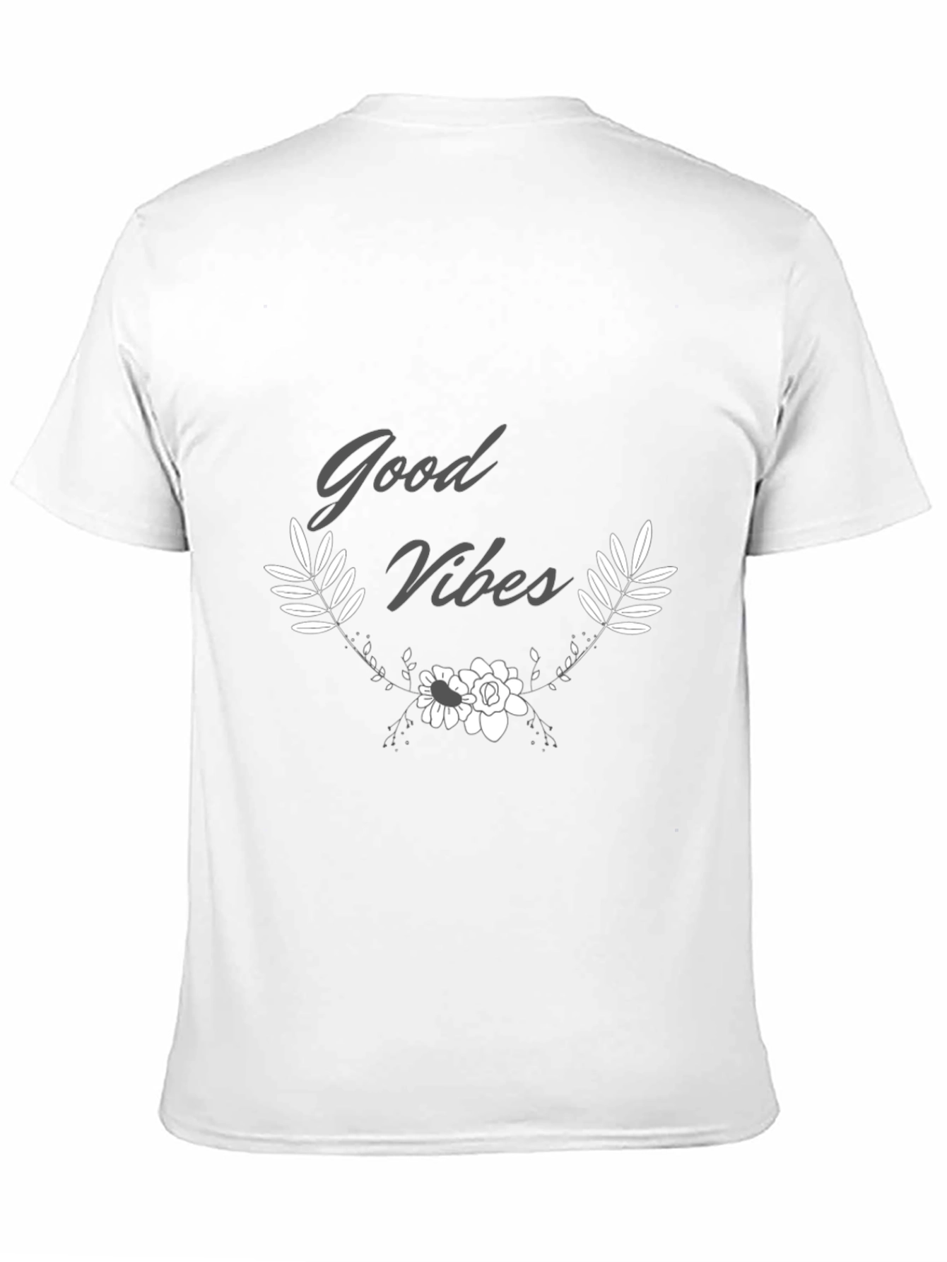 Good Vibes Graphic Tee - Black