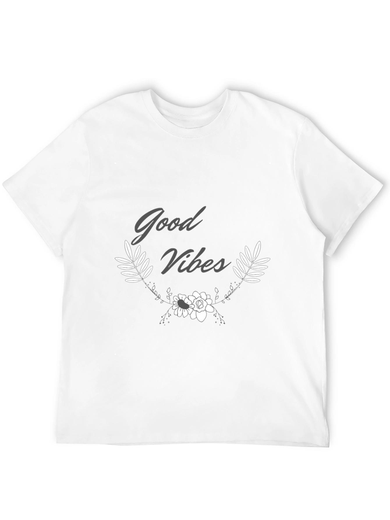 Good Vibes Graphic Tee - Black
