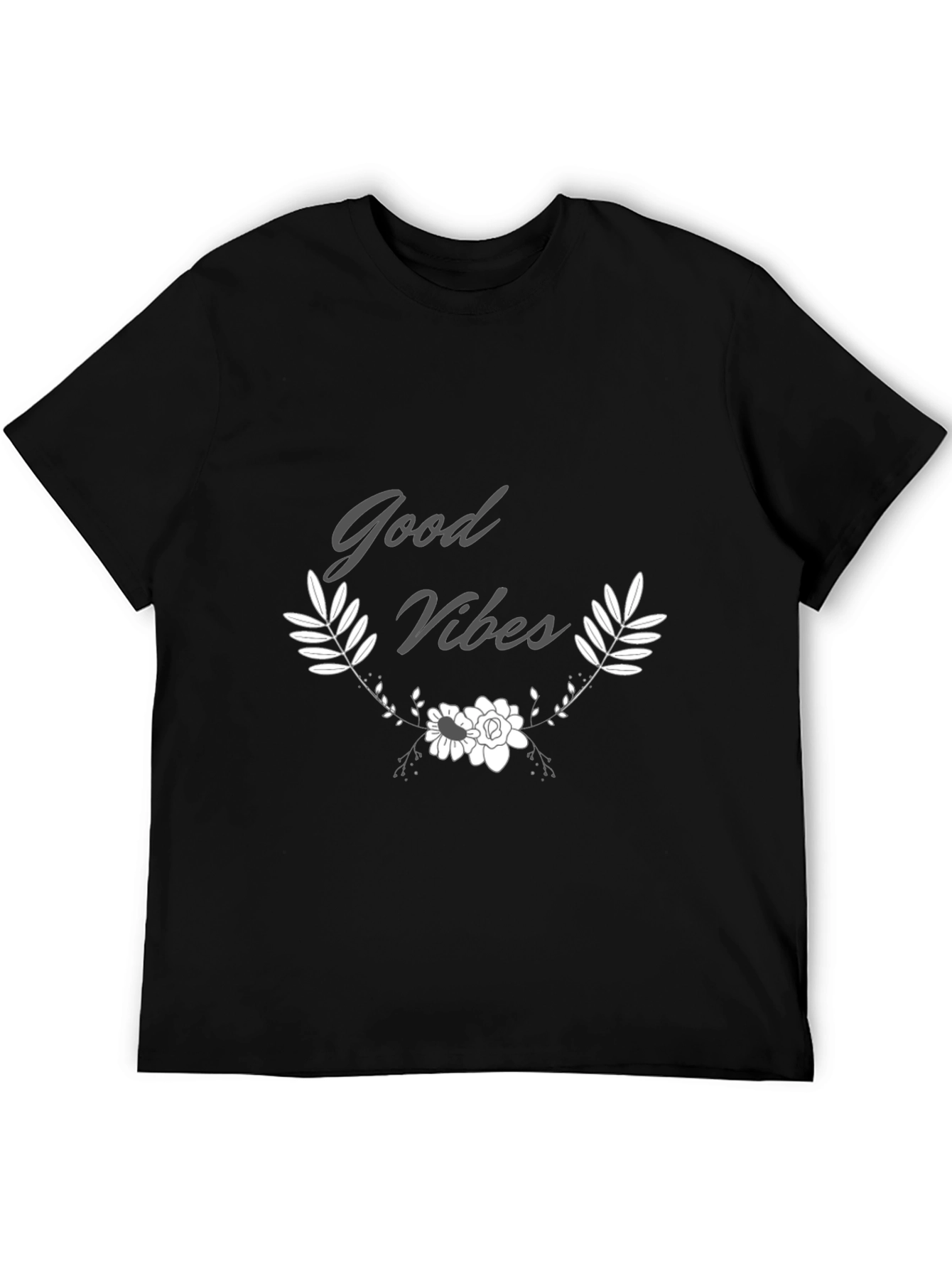 Good Vibes Graphic Tee - Black