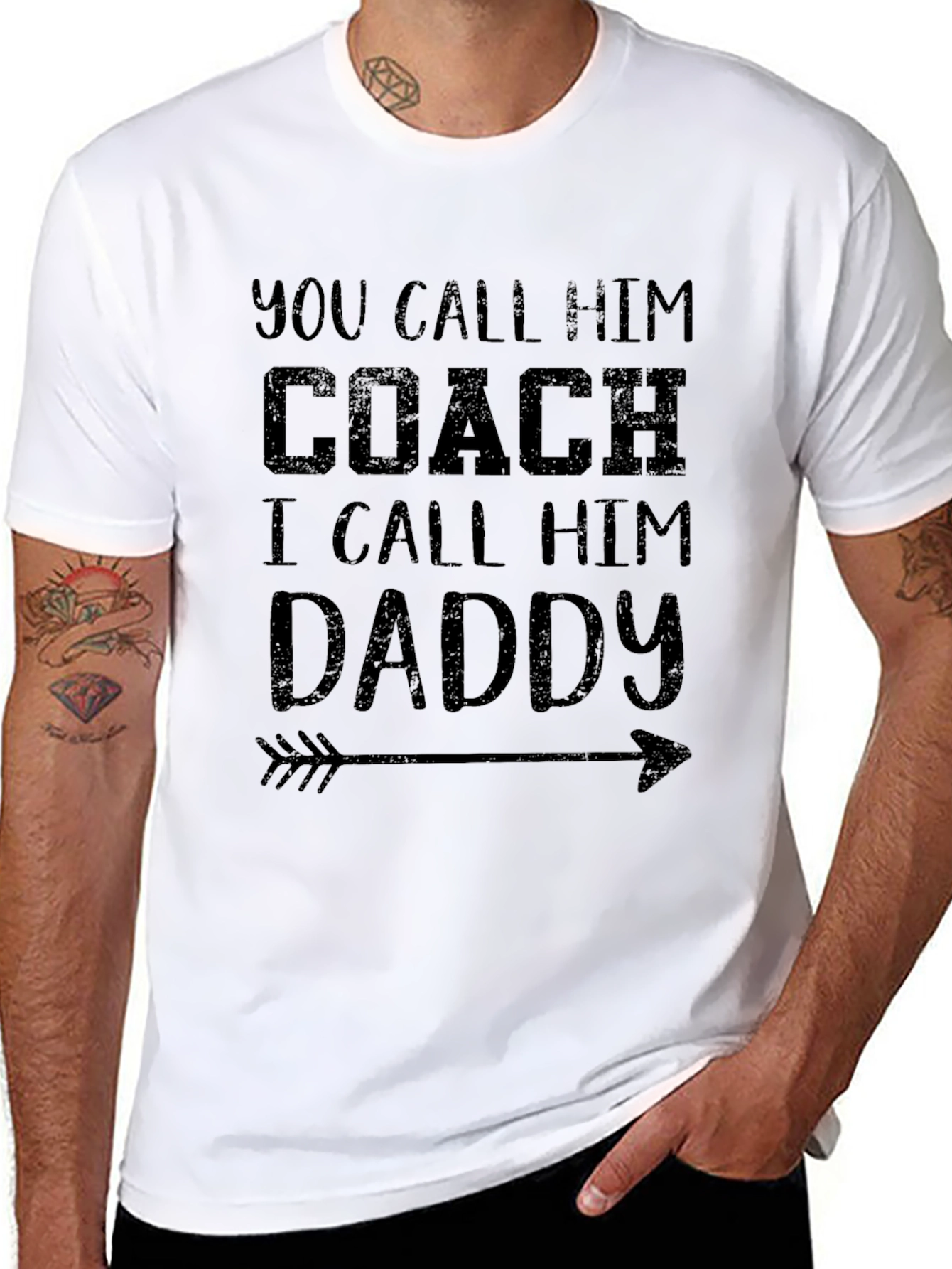 You Call Him Coach I Call Him Daddy T-Shirt