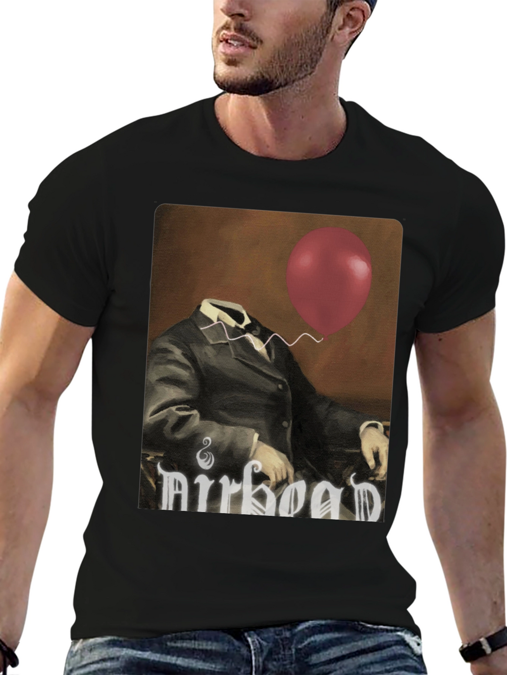 Airhead Balloon Man T-Shirt - Unique Graphic Tee