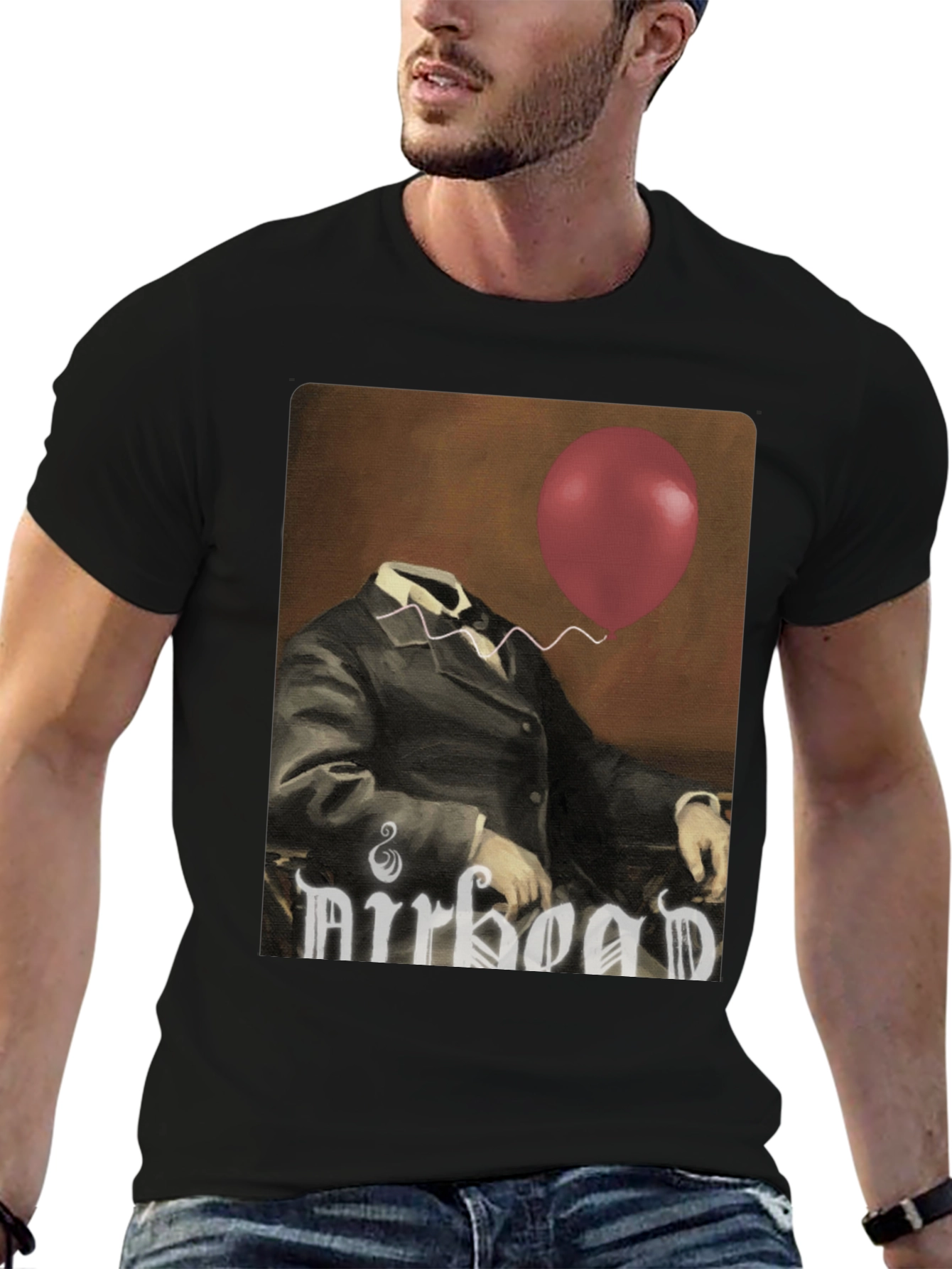 Airhead Balloon Man T-Shirt - Unique Graphic Tee