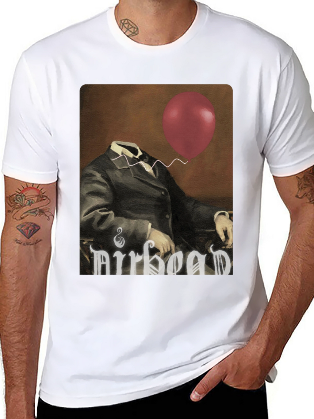 Airhead Balloon Man T-Shirt - Unique Graphic Tee