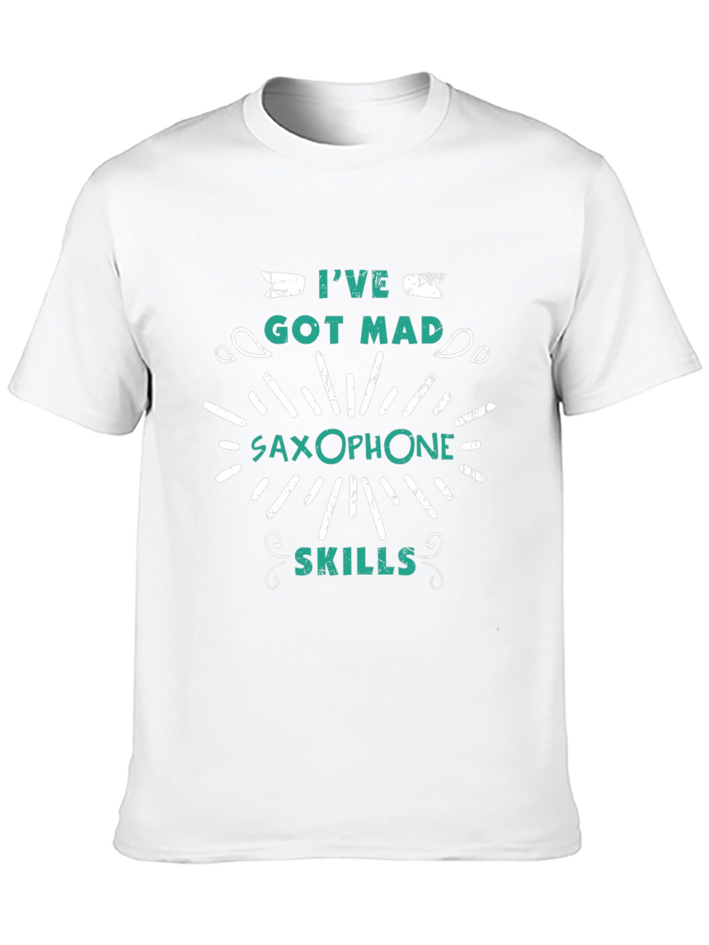 Saxophone Skills Graphic Tee - Music Lovers T-Shirt