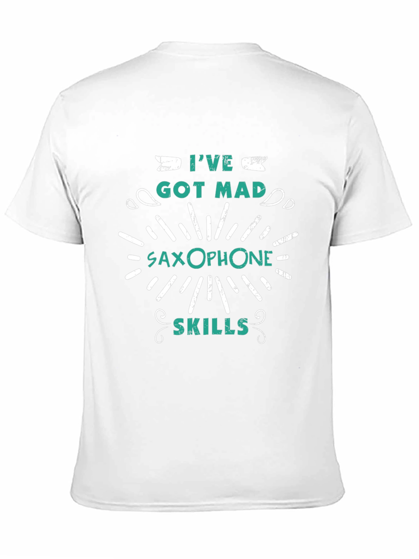 Saxophone Skills Graphic Tee - Music Lovers T-Shirt