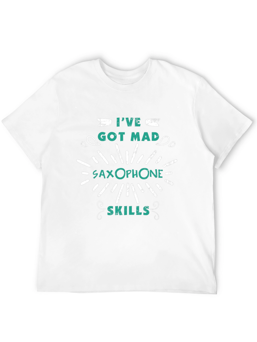 Saxophone Skills Graphic Tee - Music Lovers T-Shirt