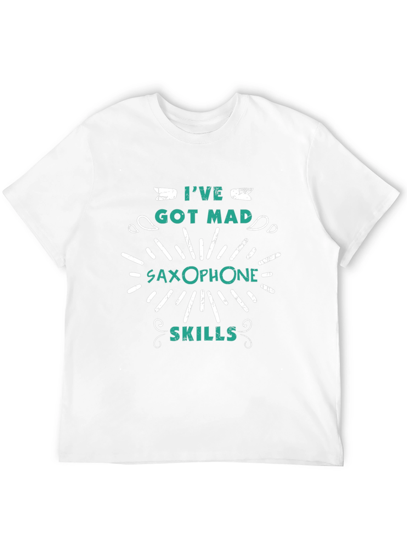 Saxophone Skills Graphic Tee - Music Lovers T-Shirt