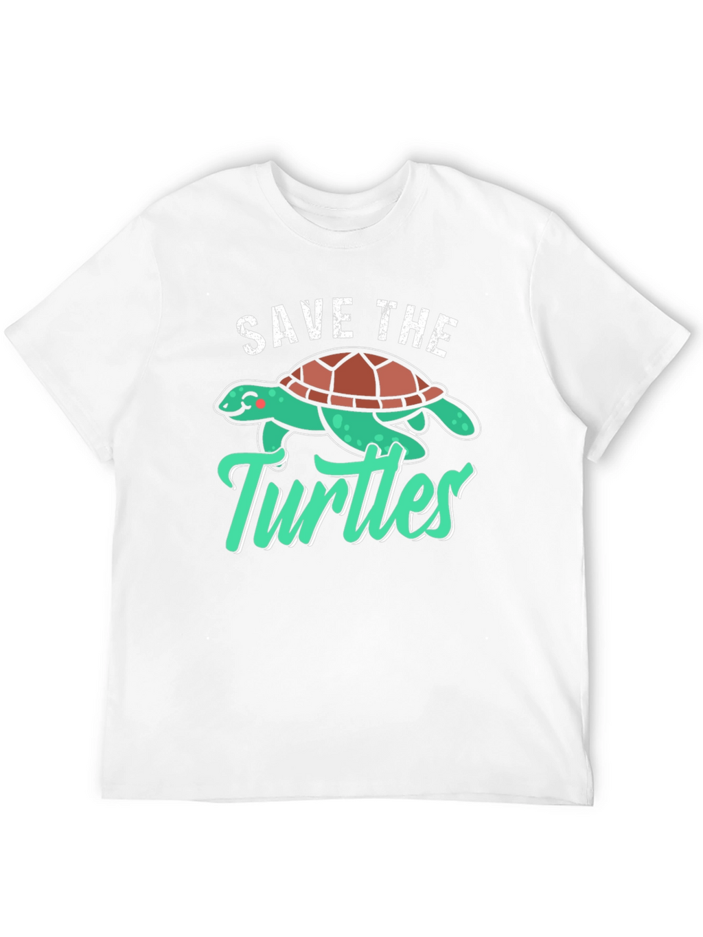 Save the Turtles Graphic T-Shirt