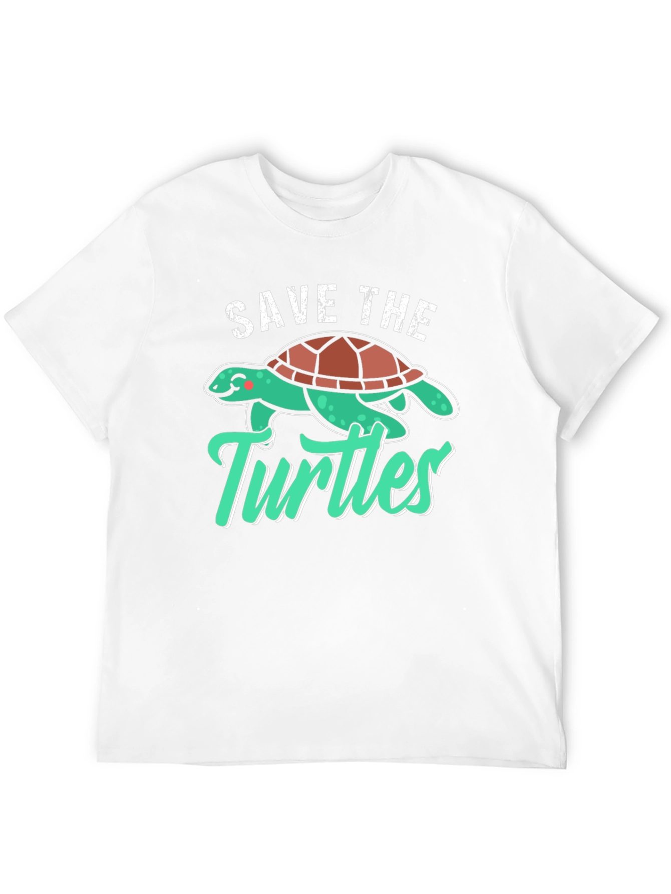 Save the Turtles Graphic T-Shirt