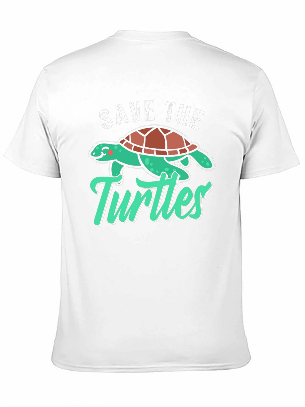 Save the Turtles Graphic T-Shirt