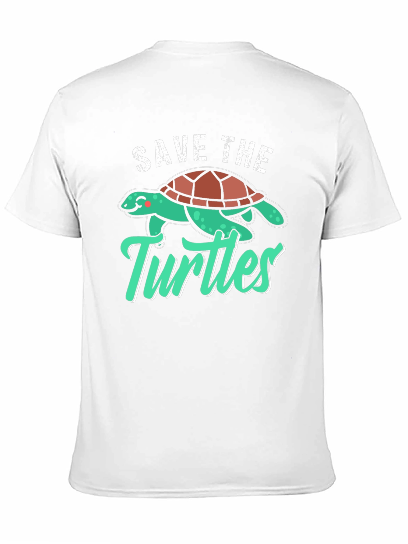 Save the Turtles Graphic T-Shirt