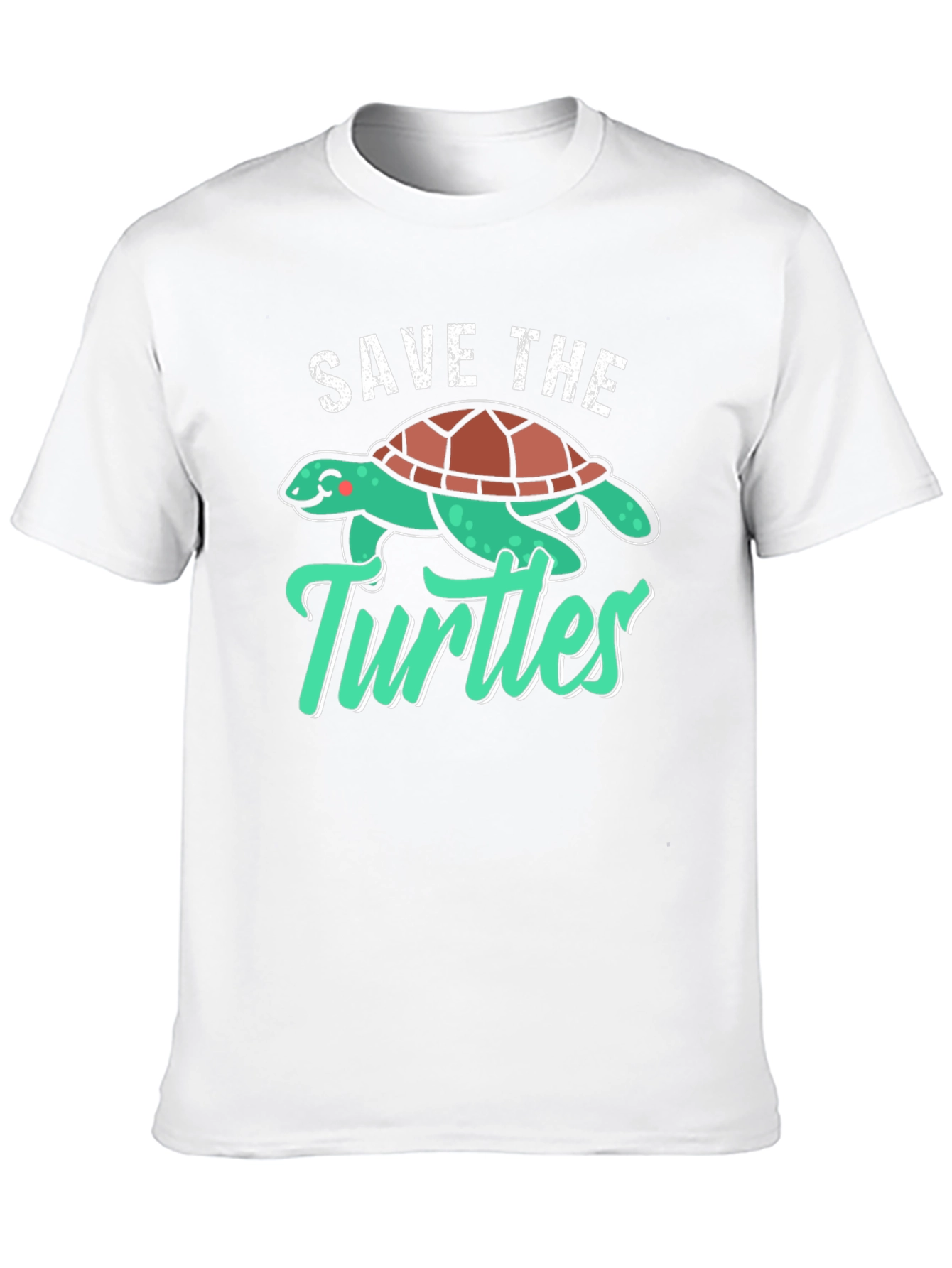 Save the Turtles Graphic T-Shirt