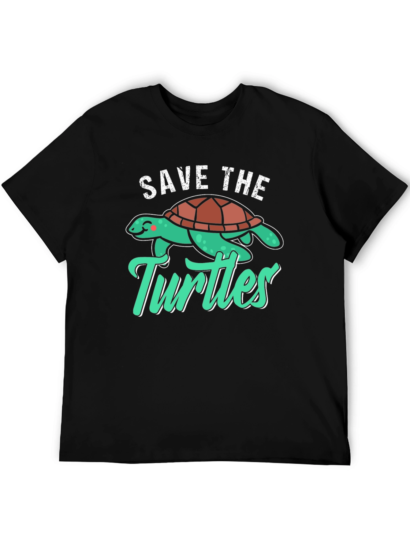 Save the Turtles Graphic T-Shirt