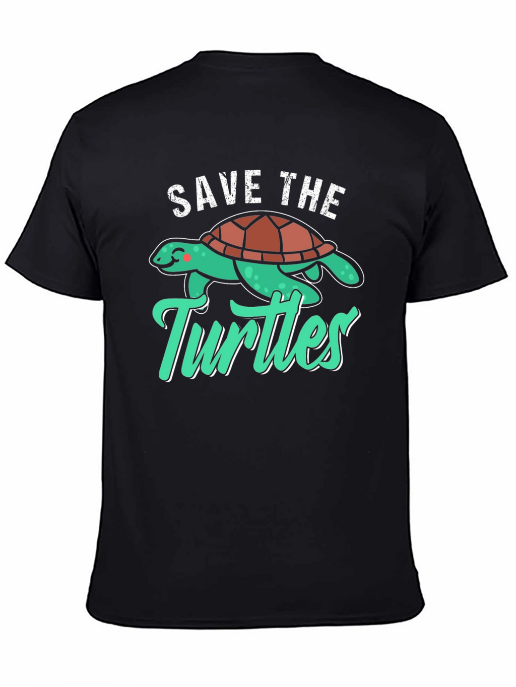Save the Turtles Graphic T-Shirt