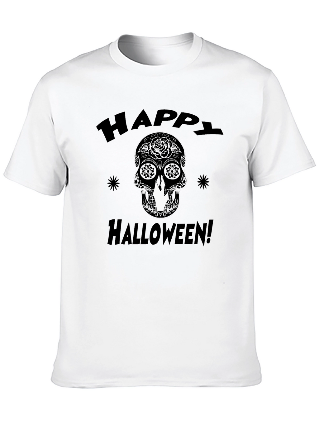 Happy Halloween Skull T-Shirt