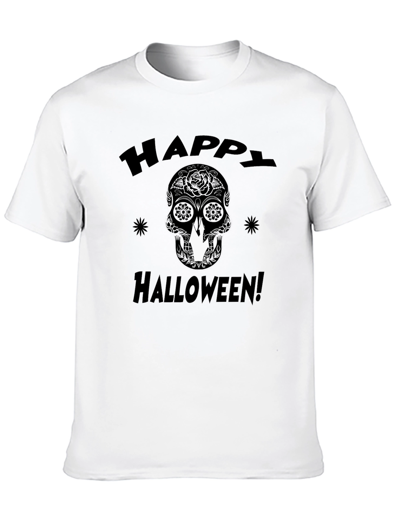 Happy Halloween Skull T-Shirt
