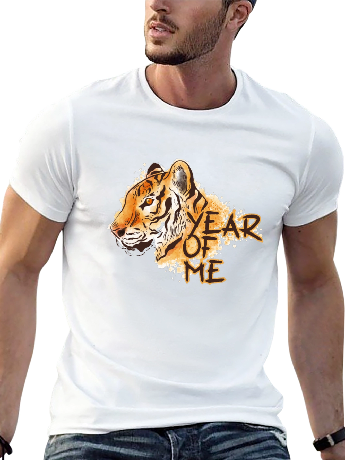 Year Of The Tiger T-Shirt - Black