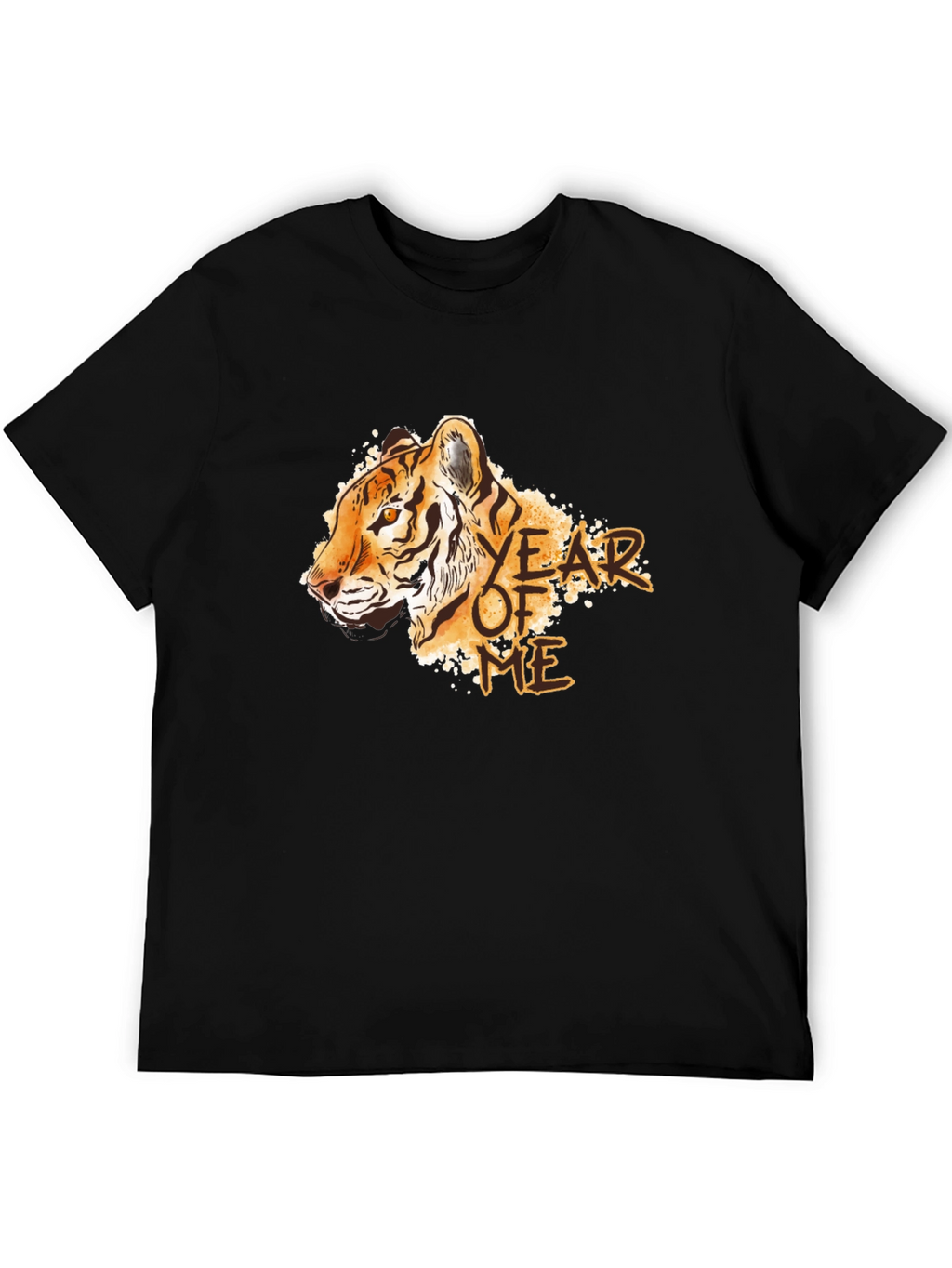 Year Of The Tiger T-Shirt - Black