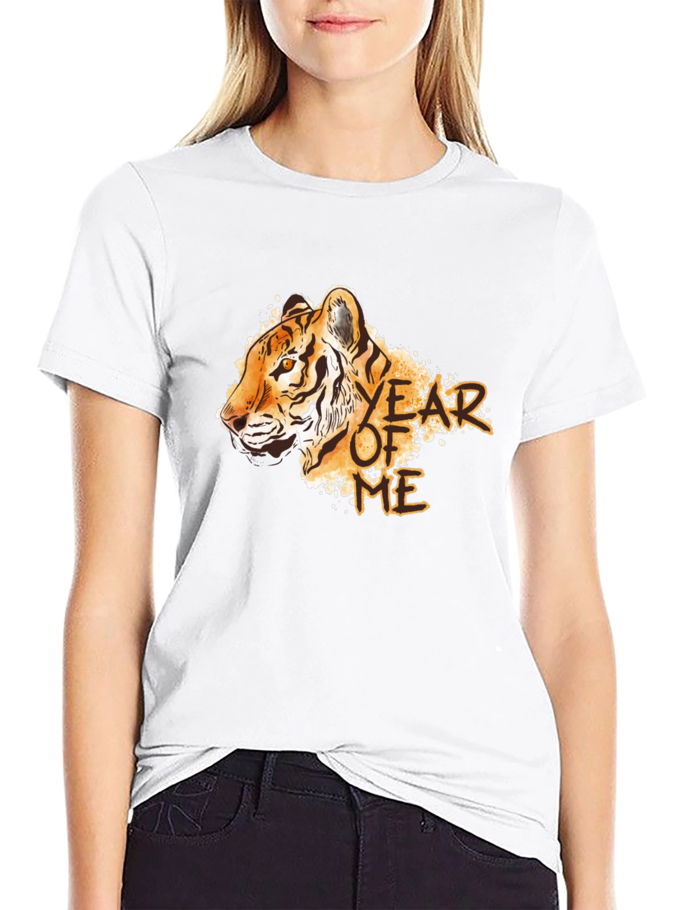 Year Of The Tiger T-Shirt - Black