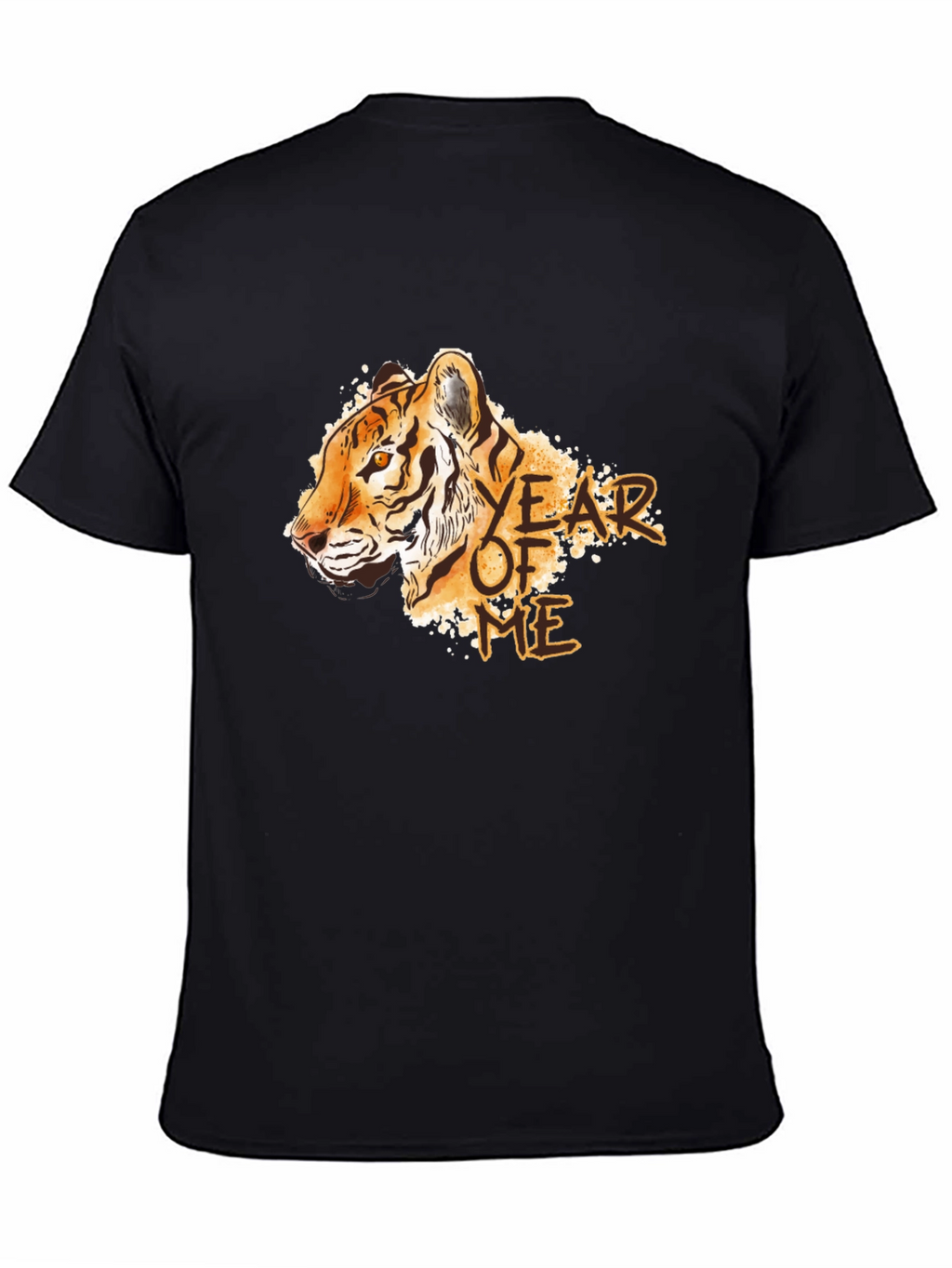 Year Of The Tiger T-Shirt - Black