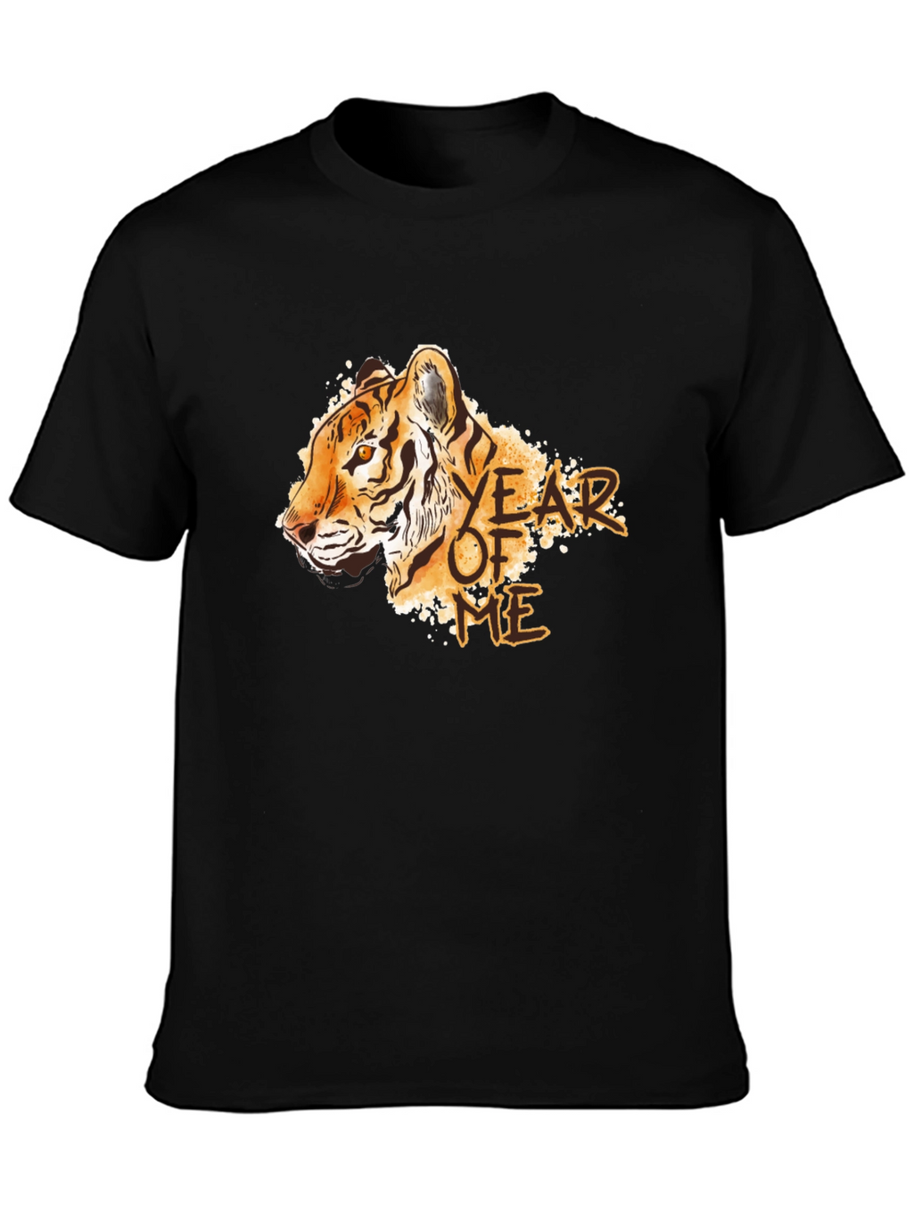 Year Of The Tiger T-Shirt - Black