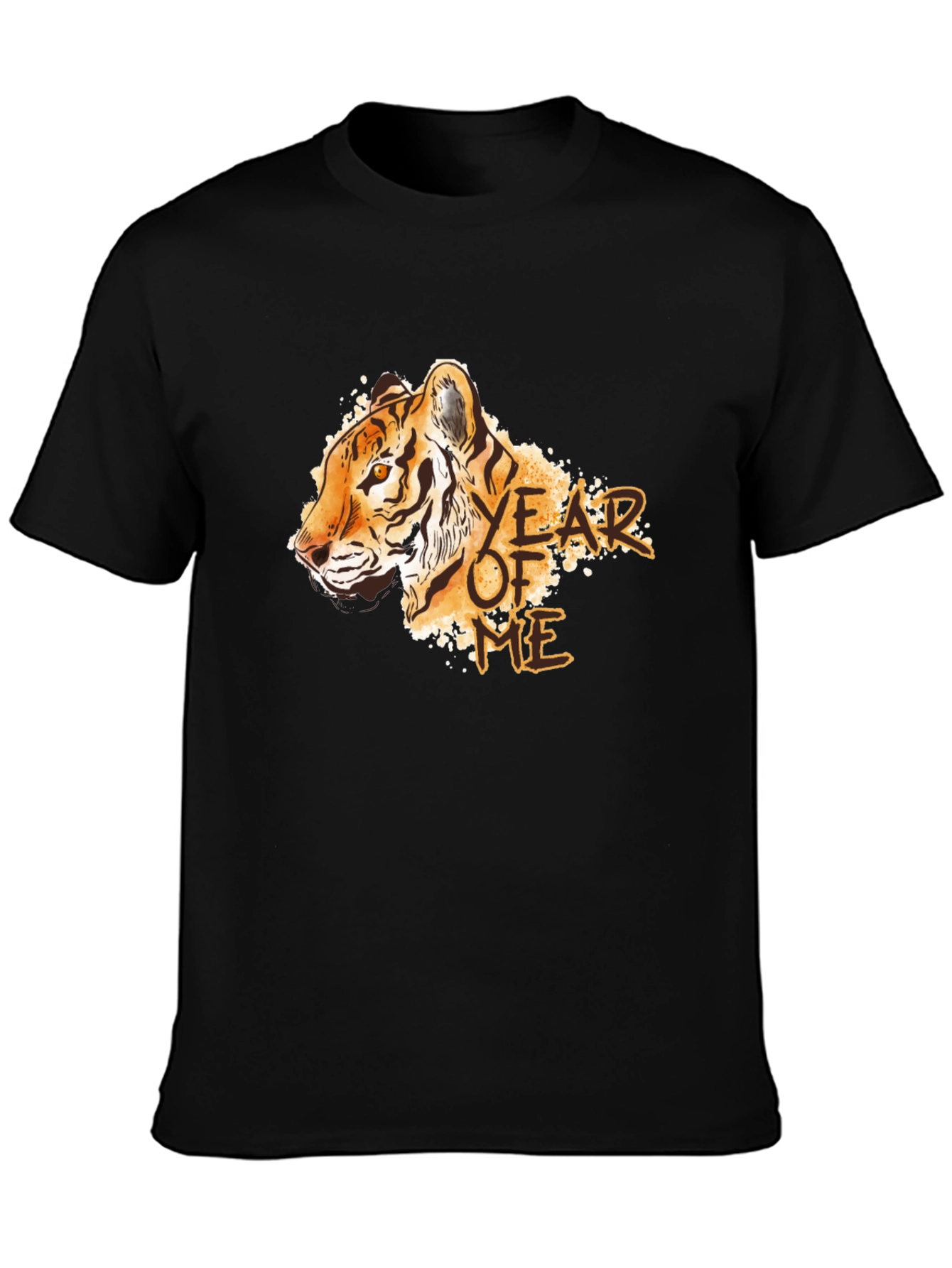 Year Of The Tiger T-Shirt - Black