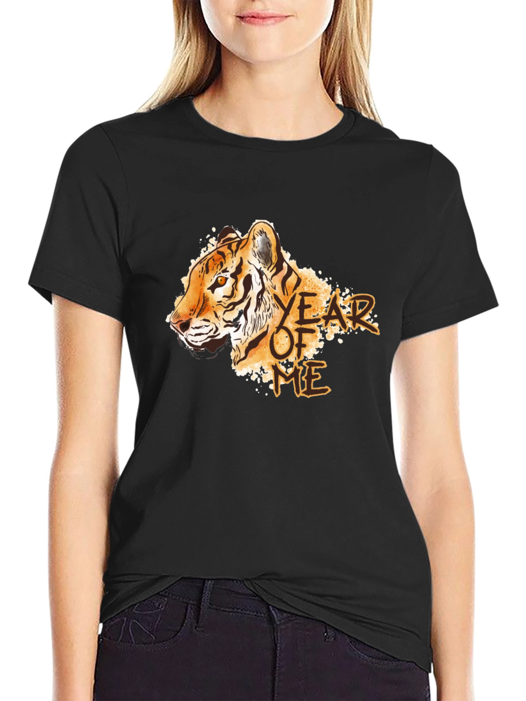 Year Of The Tiger T-Shirt - Black