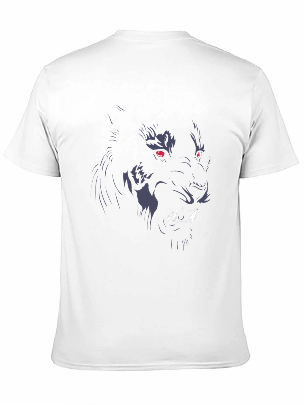 Black Wolf Graphic Tee - Mens Fashion T-Shirt