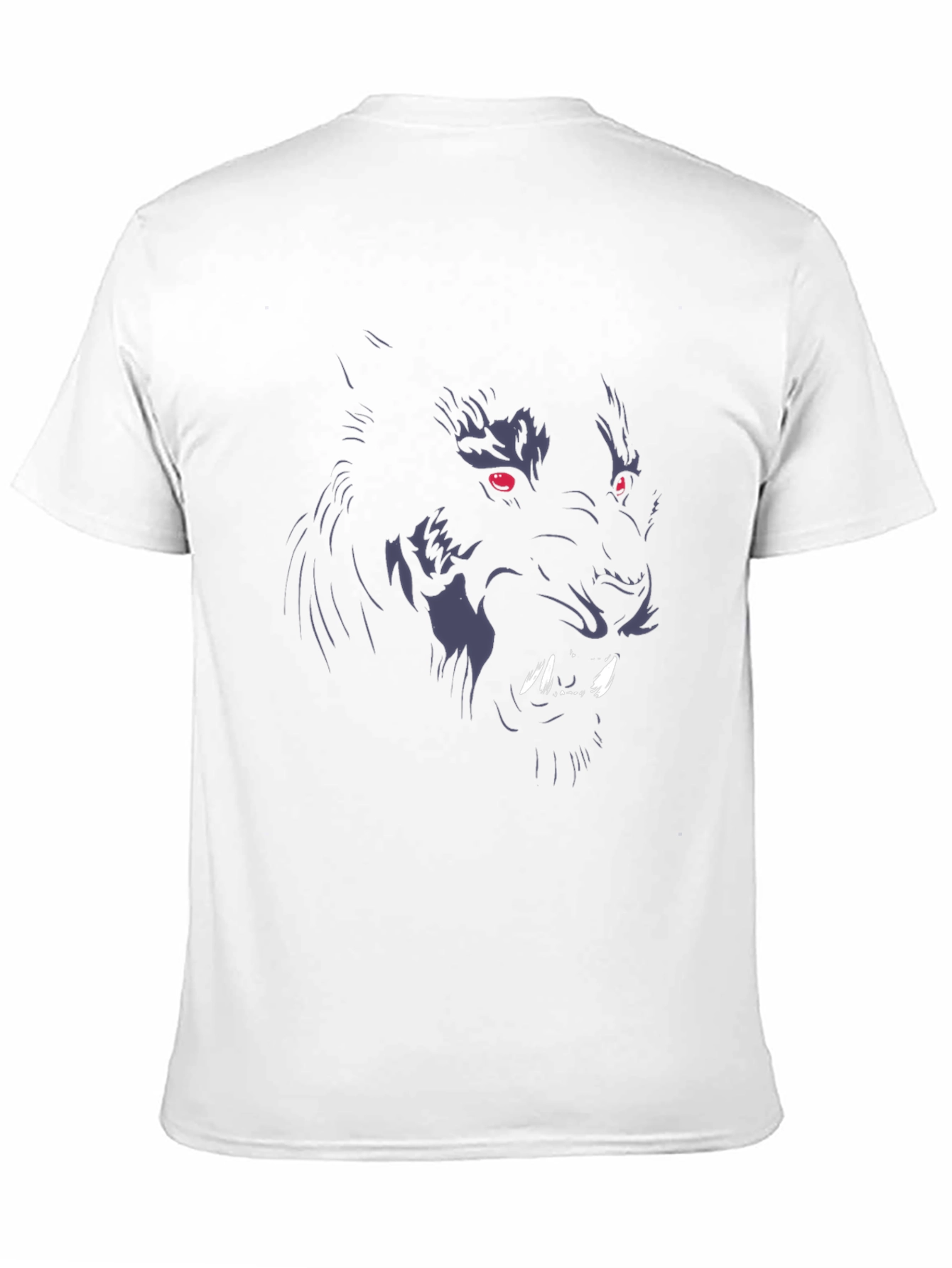 Black Wolf Graphic Tee - Mens Fashion T-Shirt