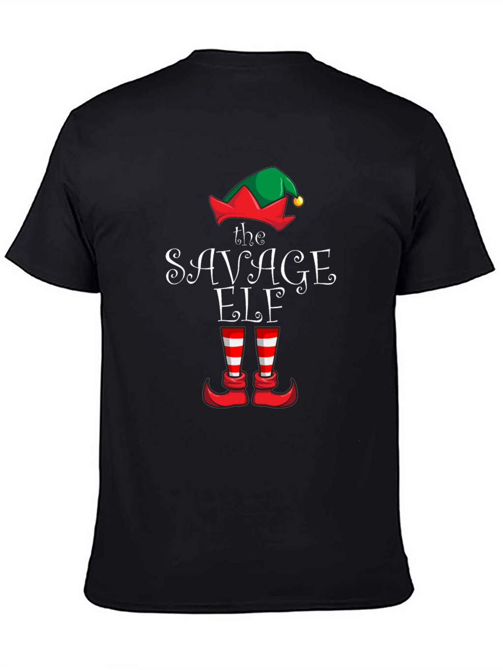 Savage Elf Christmas T-Shirt