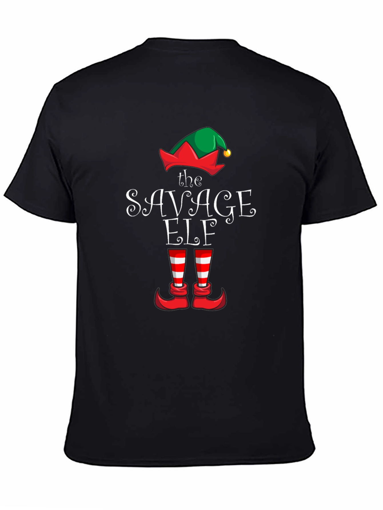 Savage Elf Christmas T-Shirt
