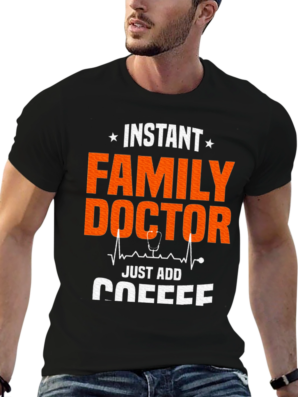 Instant Family Doctor Coffee T-Shirt