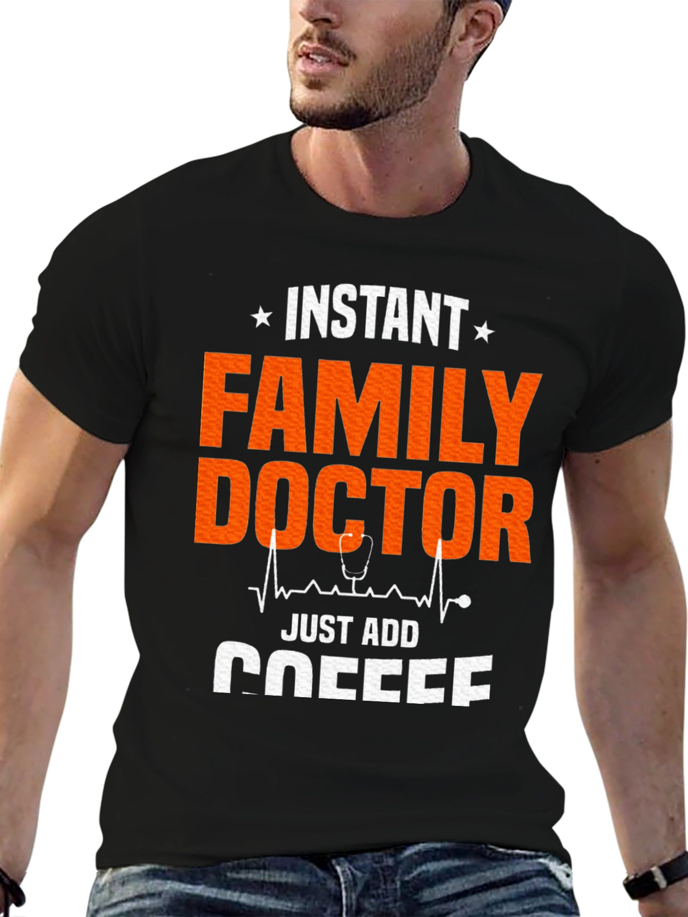 Instant Family Doctor Coffee T-Shirt