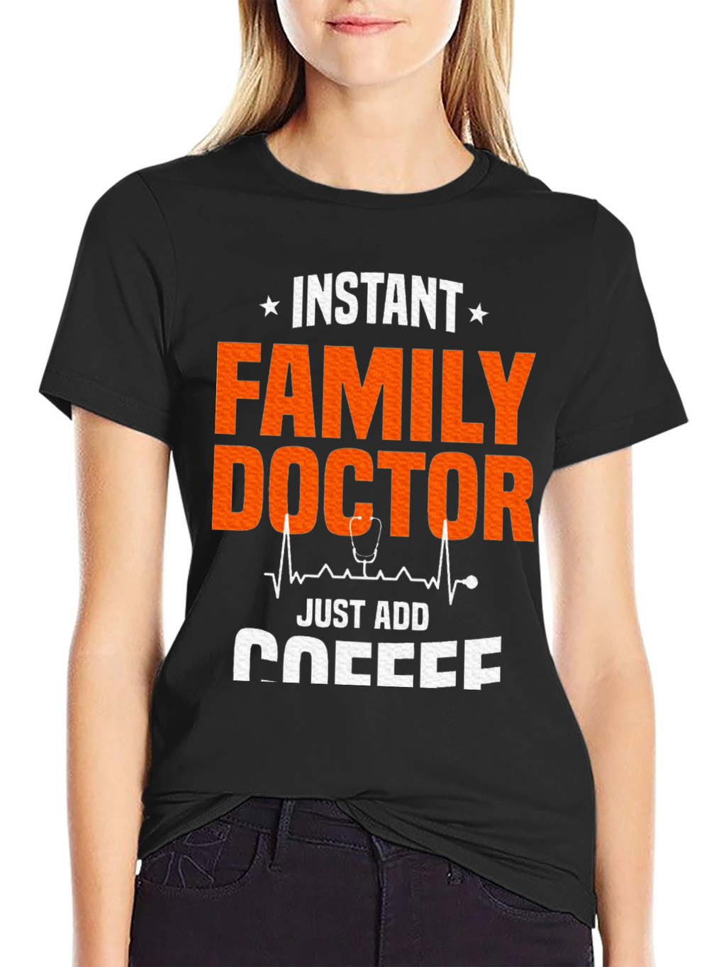 Instant Family Doctor Coffee T-Shirt