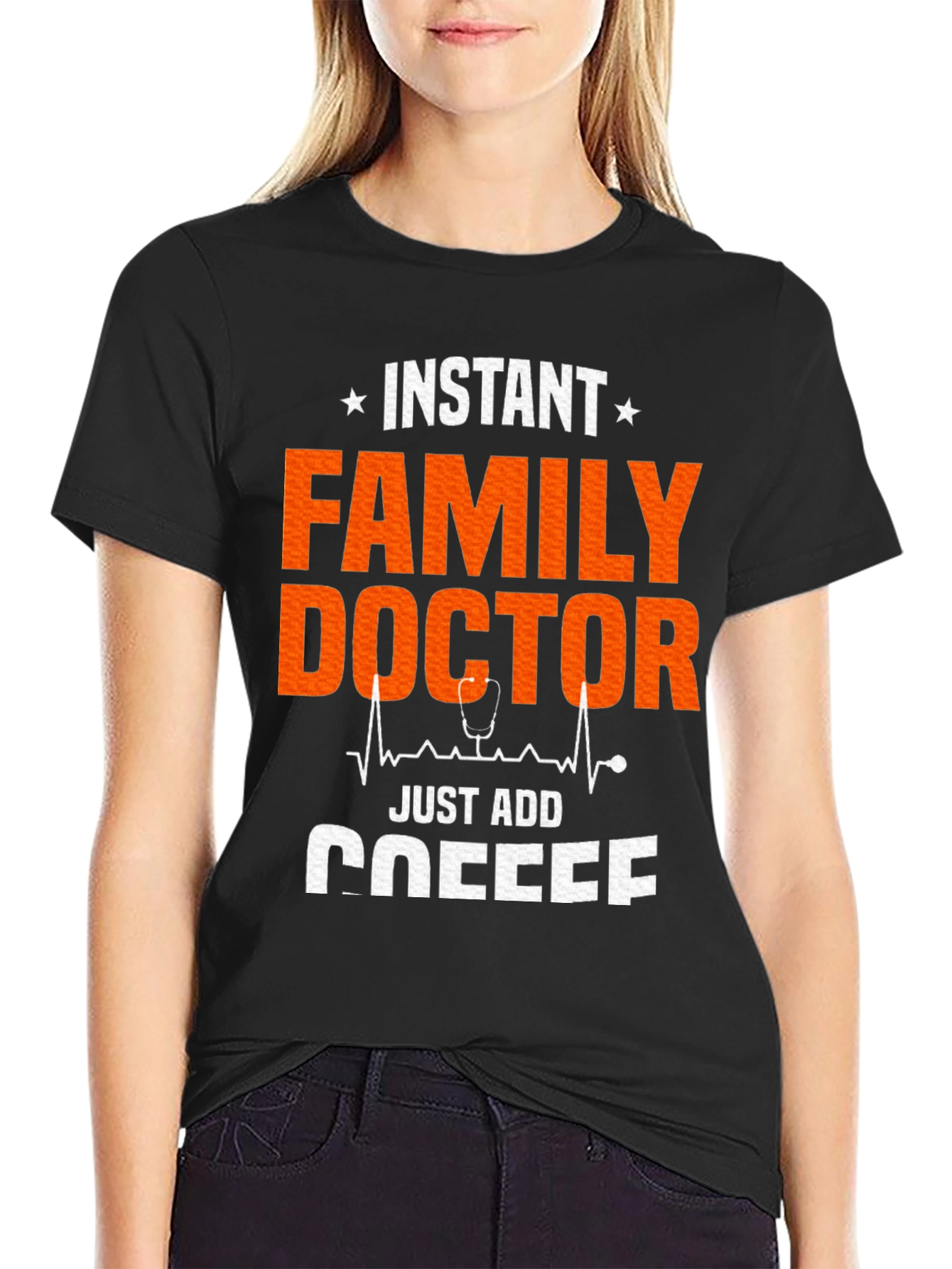 Instant Family Doctor Coffee T-Shirt