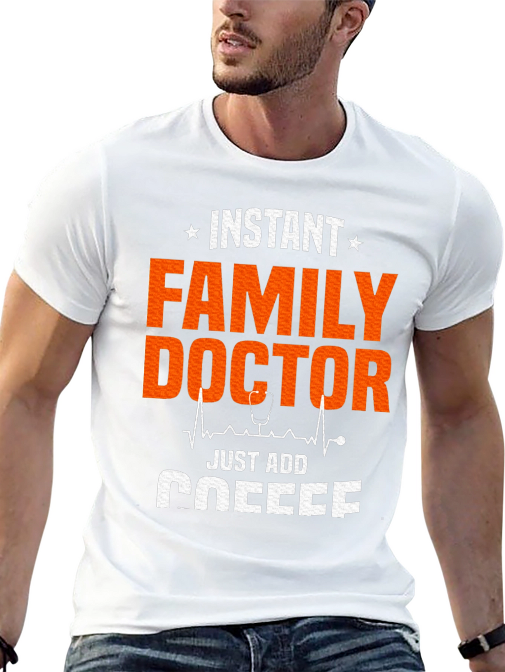 Instant Family Doctor Coffee T-Shirt