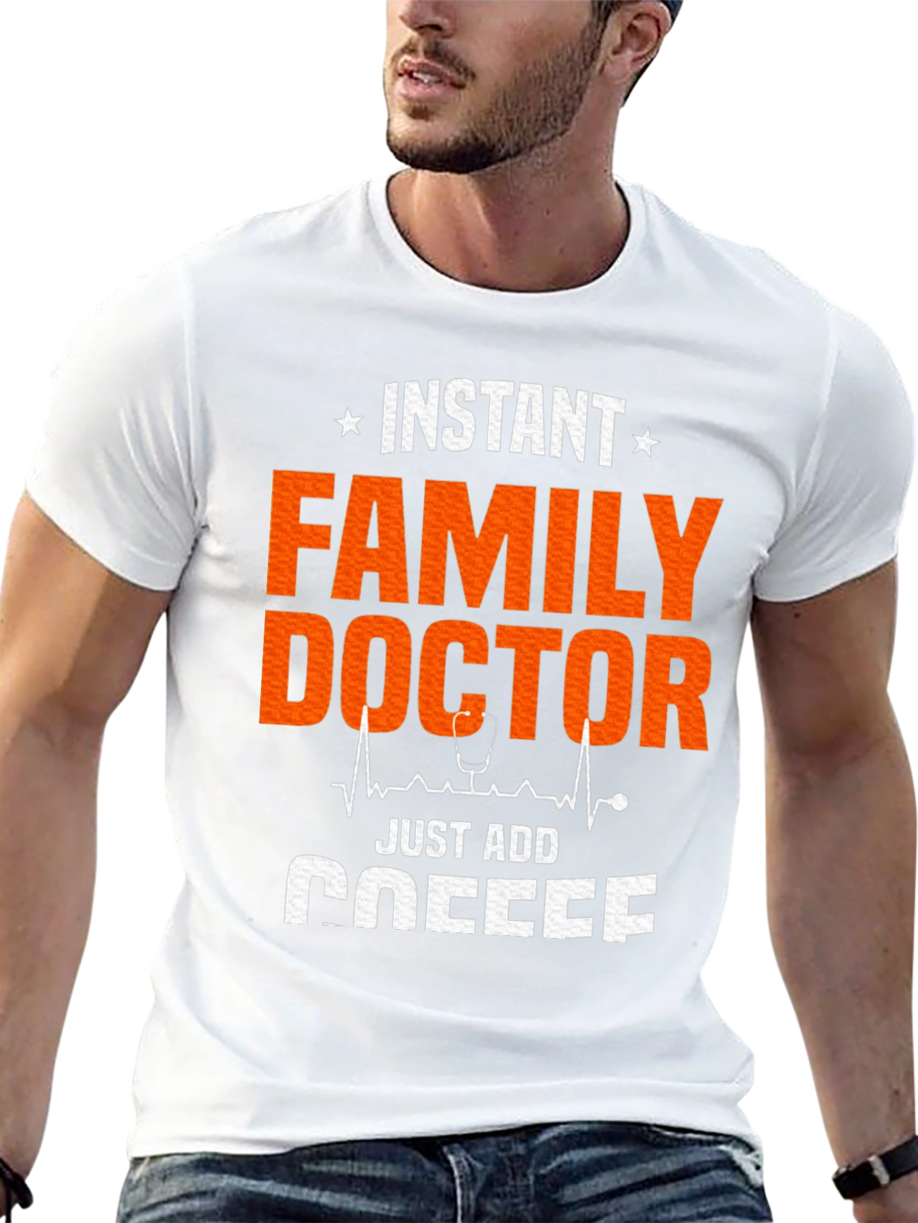 Instant Family Doctor Coffee T-Shirt