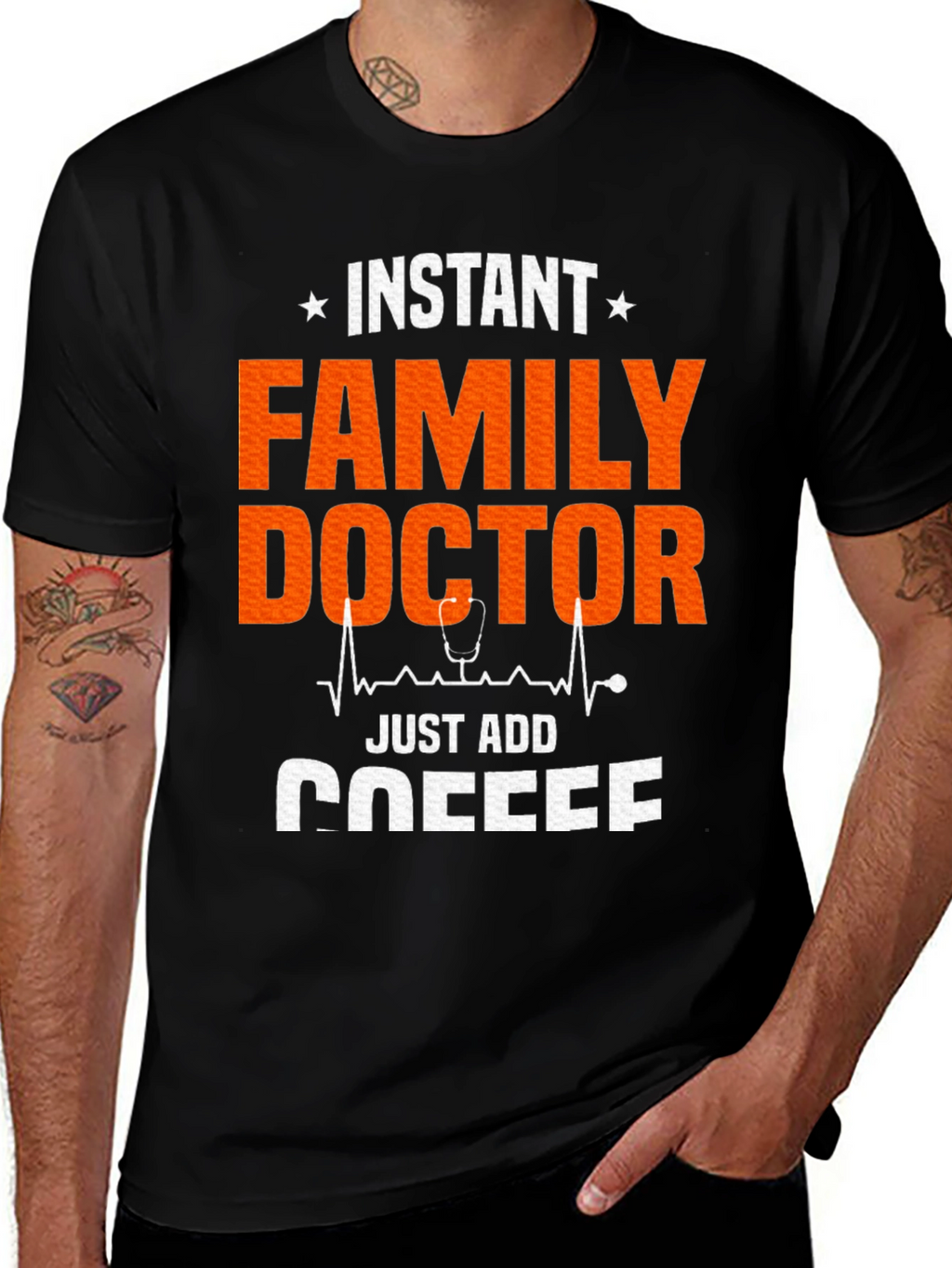 Instant Family Doctor Coffee T-Shirt