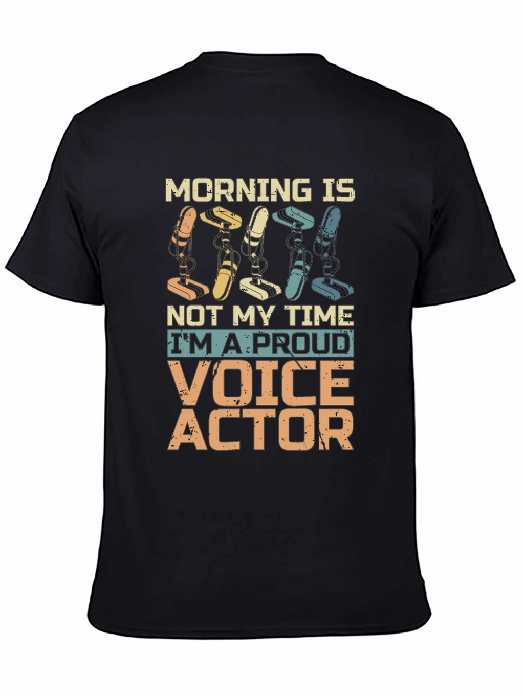 Proud Voice Actor Graphic T-Shirt