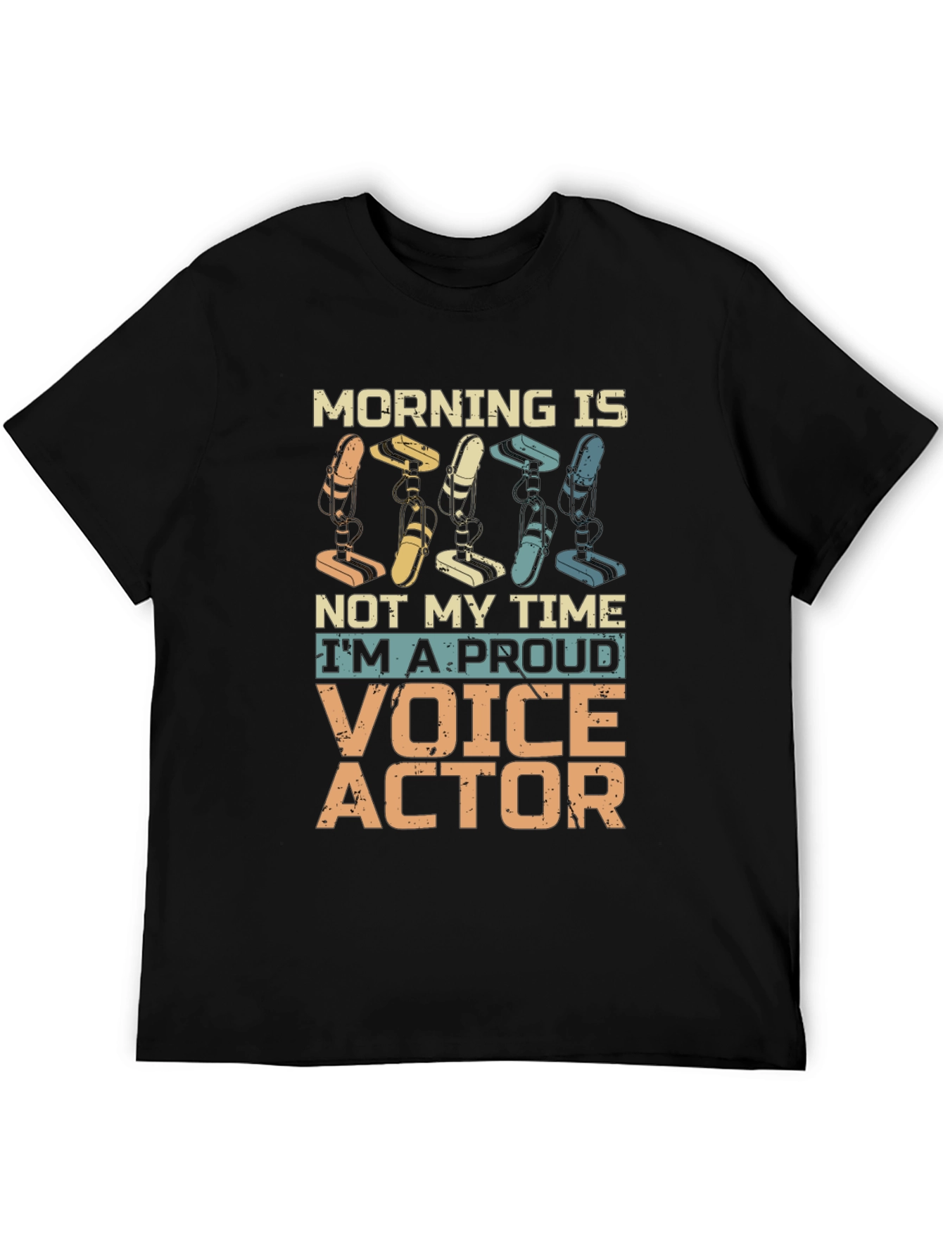 Proud Voice Actor Graphic T-Shirt