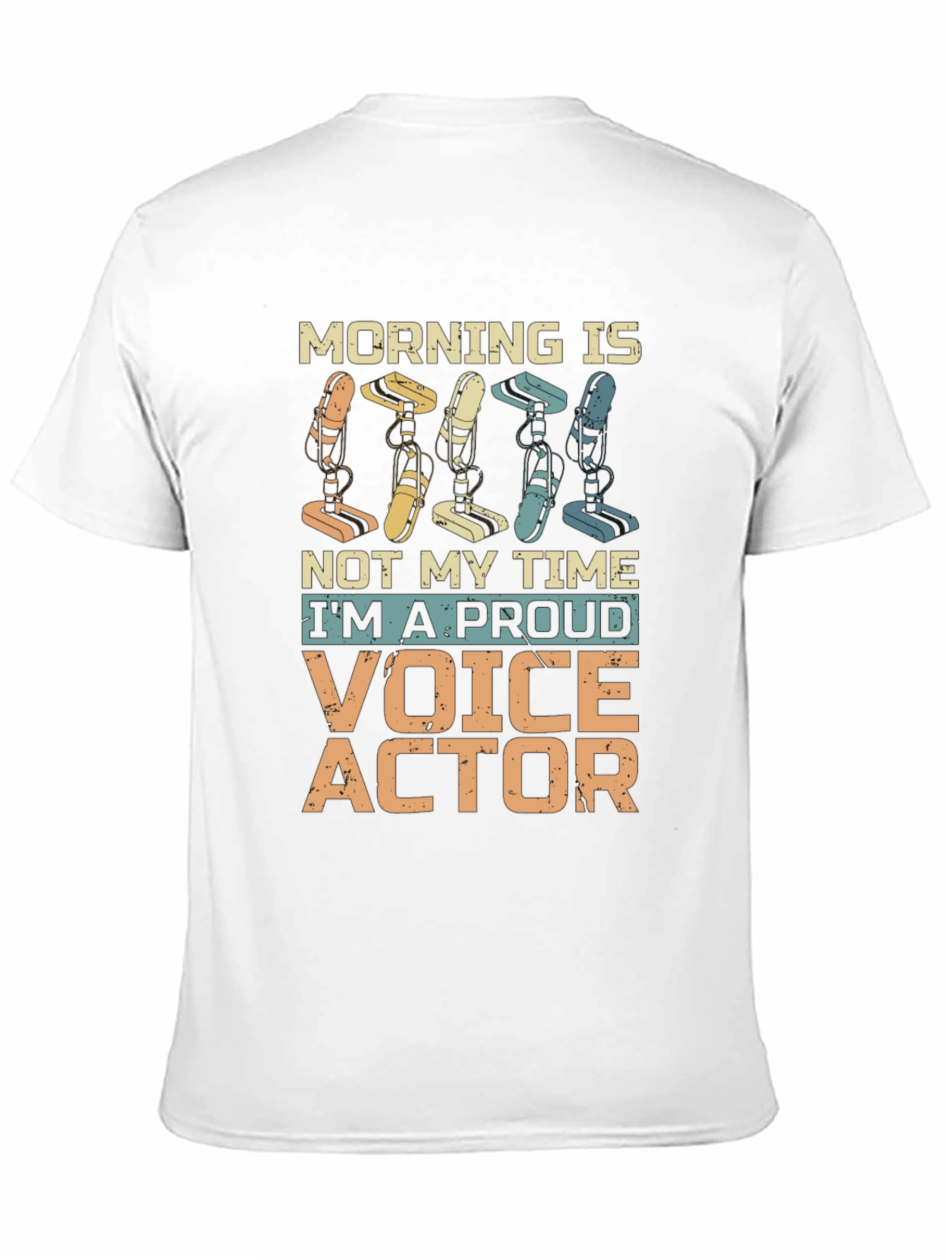 Proud Voice Actor Graphic T-Shirt
