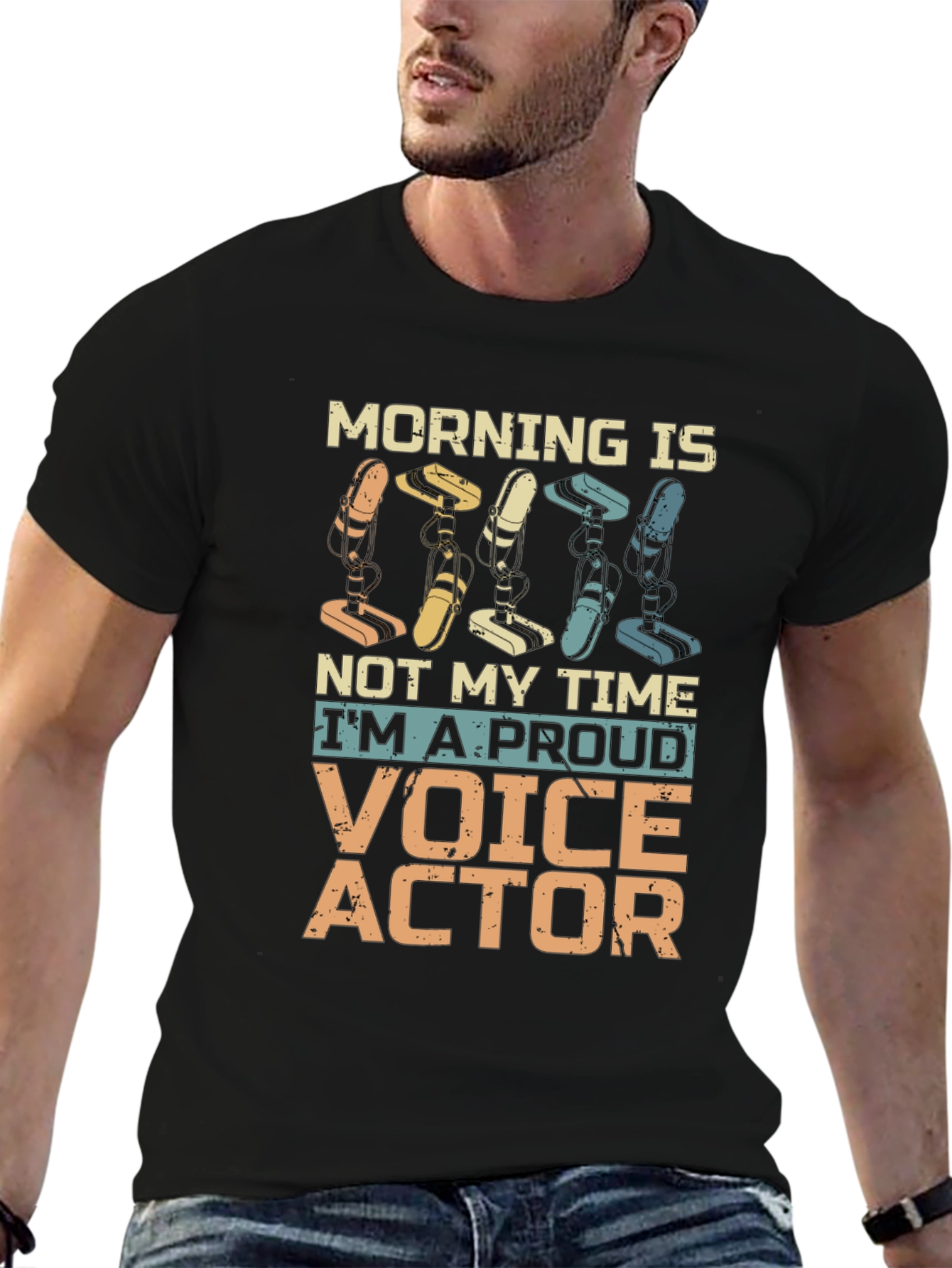 Proud Voice Actor Graphic T-Shirt